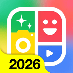 Grid Photo Collage Edit, Video icon