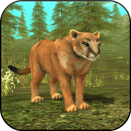 Wild Cougar Sim 3D icon