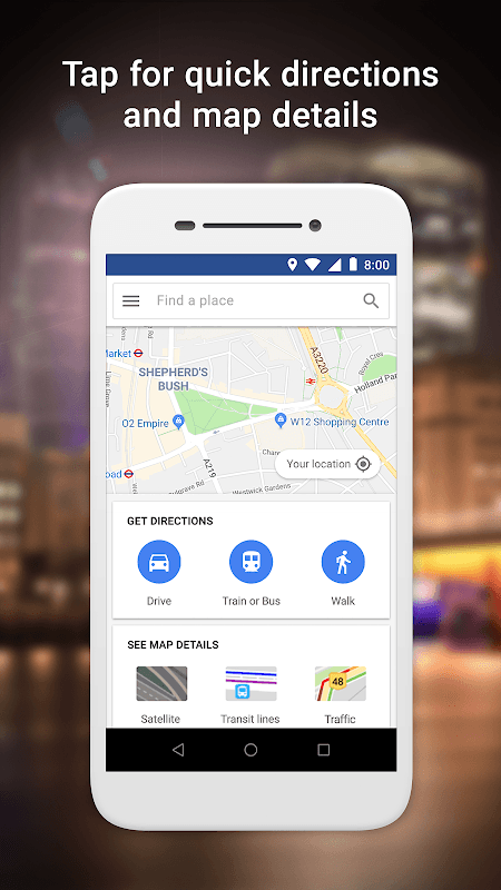 Google Maps Go screenshot 1