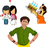 Diwali Stickers Sticker Maker icon