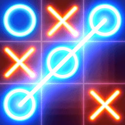 Tic Tac Toe glow - Puzzle Game icon