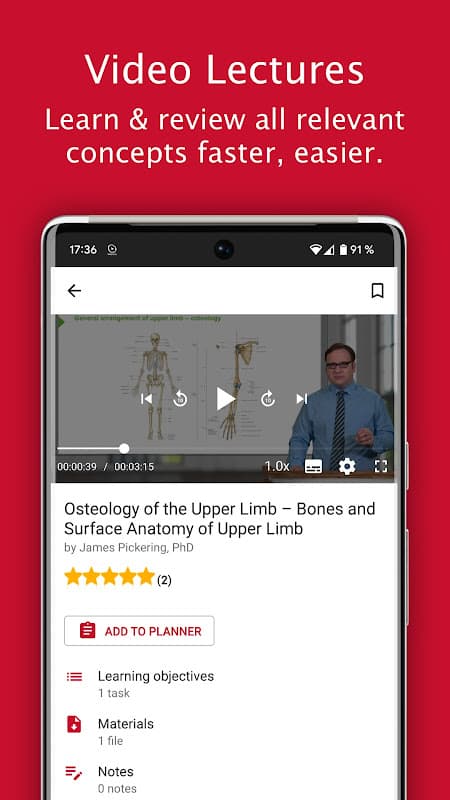 Lecturio UH Coll of Medicine screenshot 1