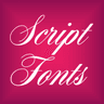 Script Fonts for Android icon