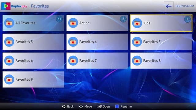 Duplex IPTV screenshot 2