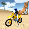 Motocross Beach Jumping 3D simgesi