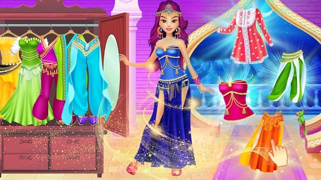 Arabian Princess Dress Up Game screenshot 2