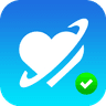 LovePlanet. Online dating site icon