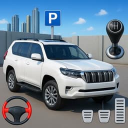 Real Prado Game: Parking Zone icon