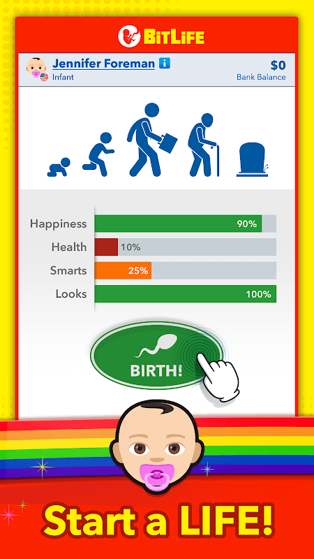 BitLife GO! - Simulator Kehidupan screenshot 1