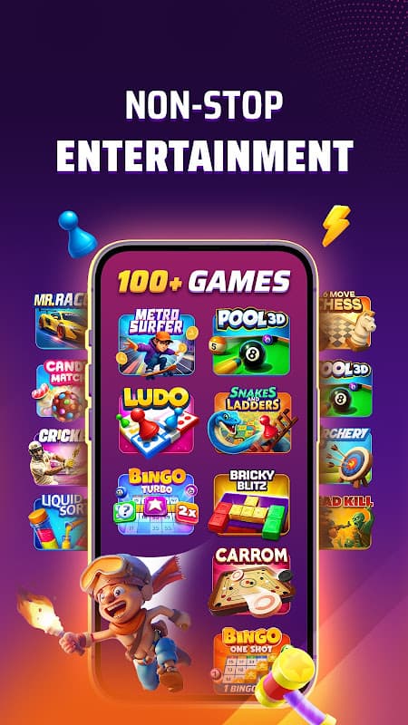 WinZO: Play Games & Watch TV screenshot 1