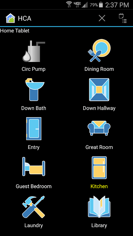 Home Control Assistant Client screenshot 1