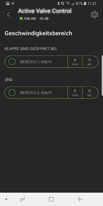 Active Valve Control screenshot 2