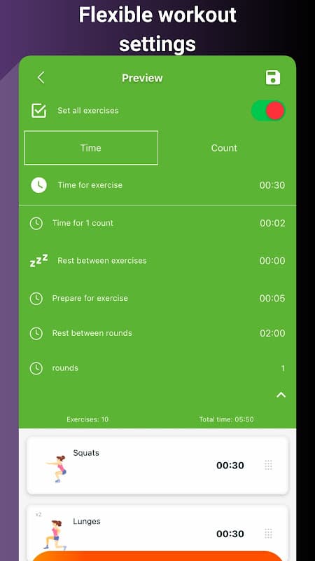 Perfect buttocks&legs workout screenshot 5