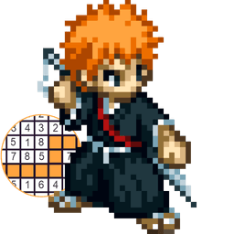 BLEACH Pixel Coloring Anime icon