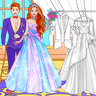Symbol von Wedding Dress Up Colouring