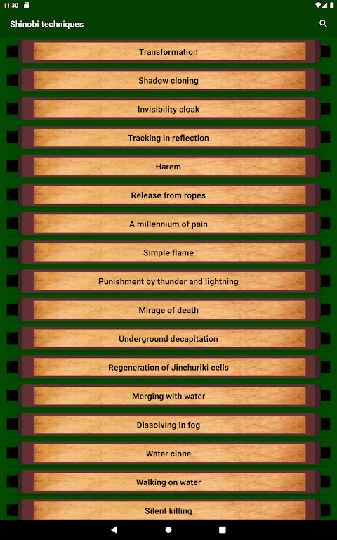 Konoha Jutsu screenshot 3
