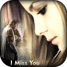 Miss You Photo Frame icon