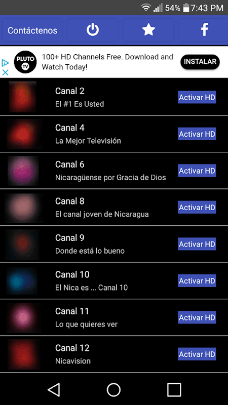 Nica Tv – IPTV Nicaragua – Televisión Digital screenshot 5