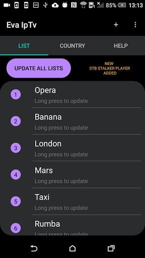 Eva IpTv screenshot 1