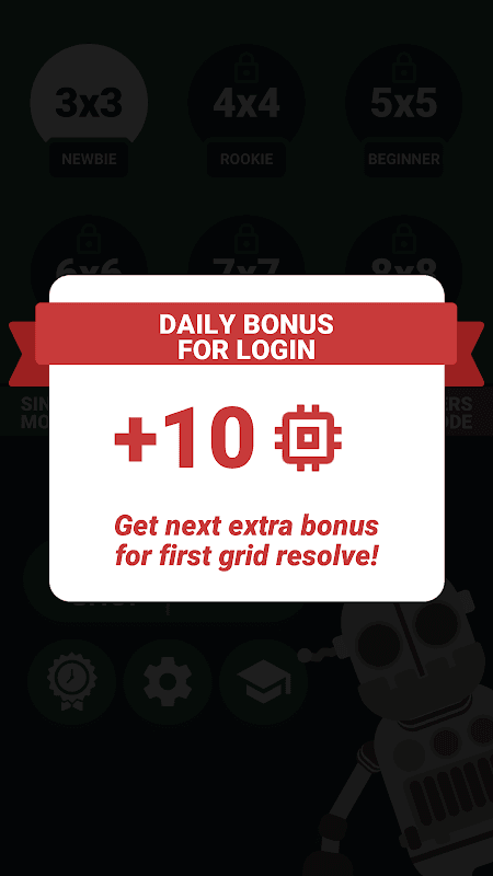 Binary Grid - Brain Math Game screenshot 6