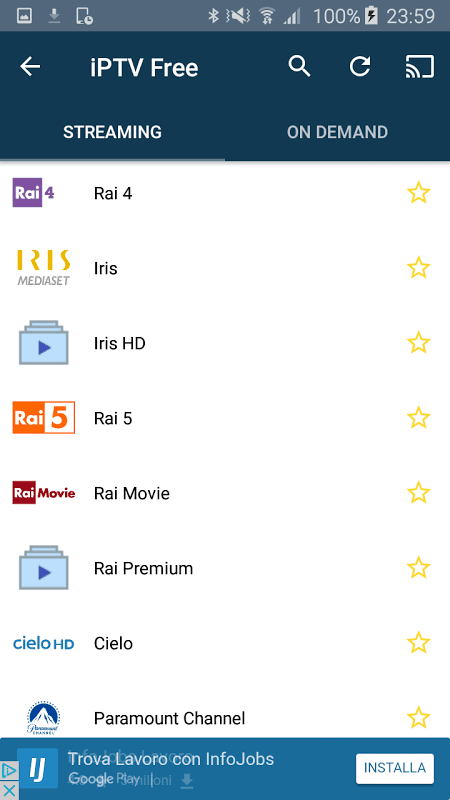 iPTV Mobile screenshot 4