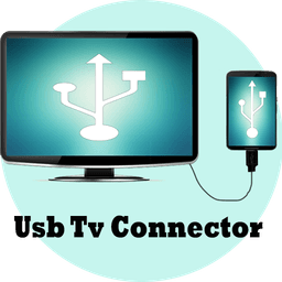 USB Connector phone to tv icon