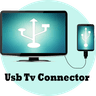 USB Connector phone to tv icon