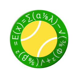 Tennis Math: score & stats icon