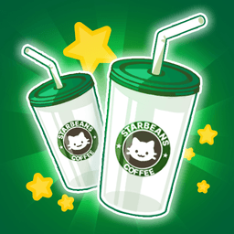Merge Meow Cafe : Coffee cat icon