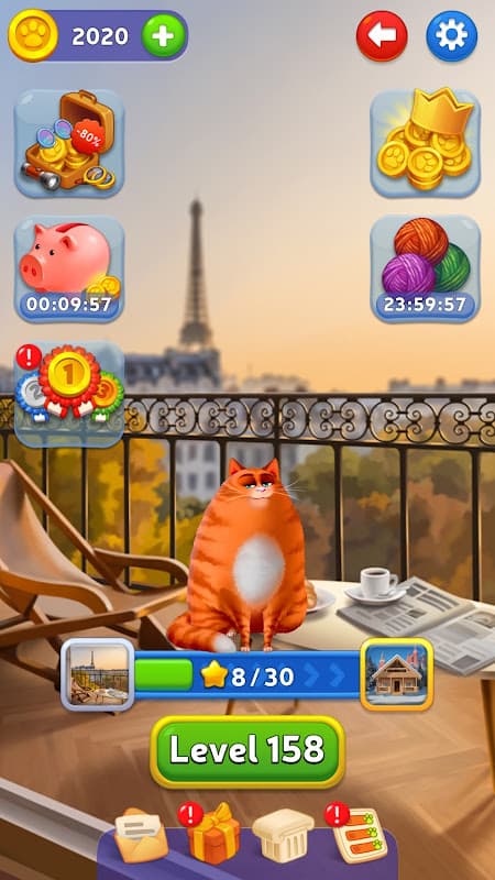 Kitty Scramble: Word Game screenshot 6