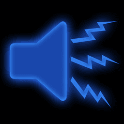 High frequency sound simulator icon