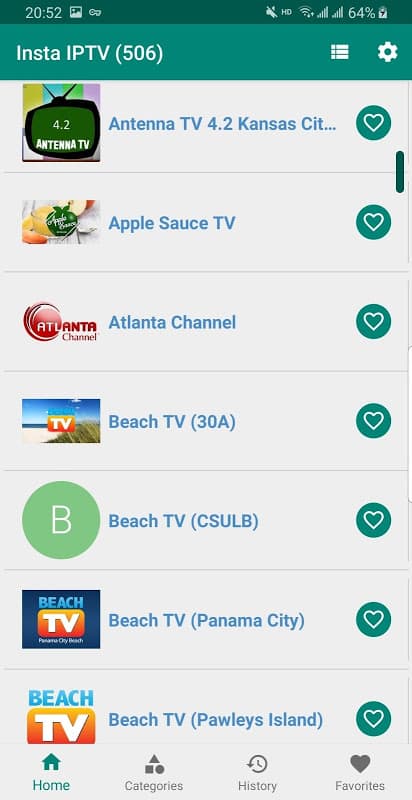 Insta IPTV screenshot 2