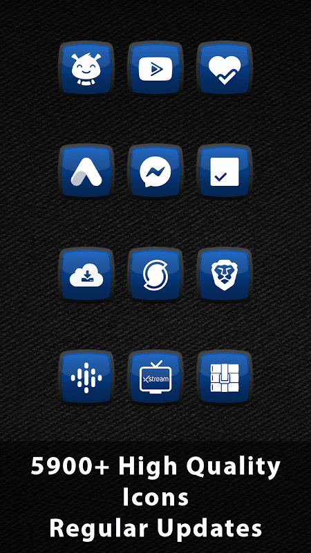 Royale Anna Blue Icons screenshot 1