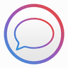 Symbol von Online Chat