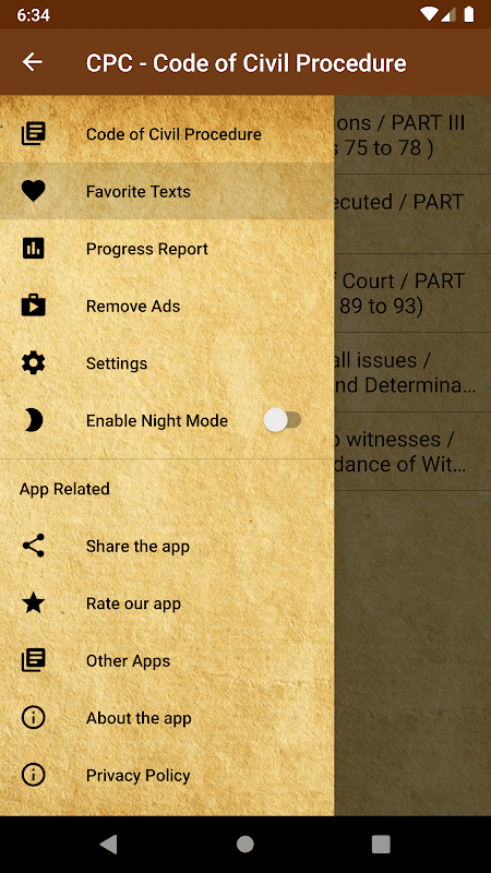 CPC Civil Procedure Code Guide screenshot 5