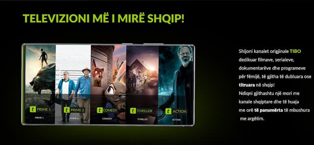 TiBO mobile TV screenshot 1