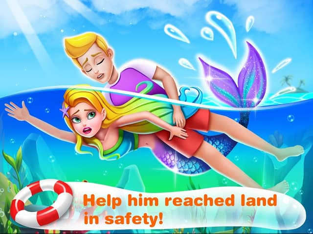 Mermaid Secrets 5 - Mermaid Princess Summer Rescue screenshot 2