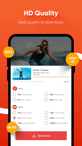 Vidmaster Tải Video Mọi Định Dạng screenshot 2