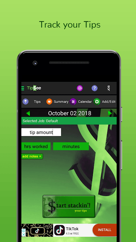 TipSee: Tip & Income Tracker screenshot 3