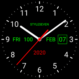Analog Clock Live Wallpaper-7 icon