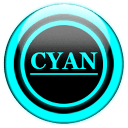 Cyan Glass Orb Icon Pack v3.0 icon