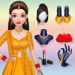 Indian Wedding: DressUp Makeup icon