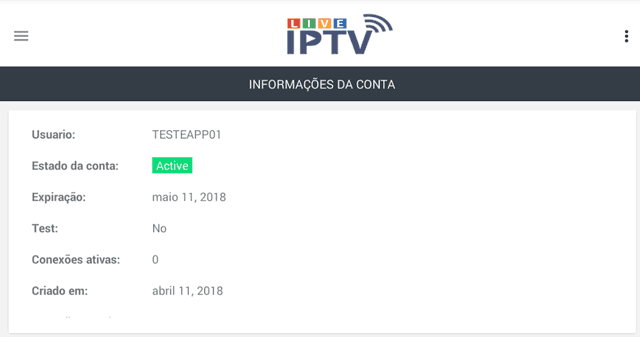 LIVE IPTV BR - CELULAR screenshot 4