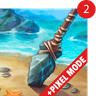 أيقونة The Ark of Craft 2: Jurassic Survival + Pixel Mode