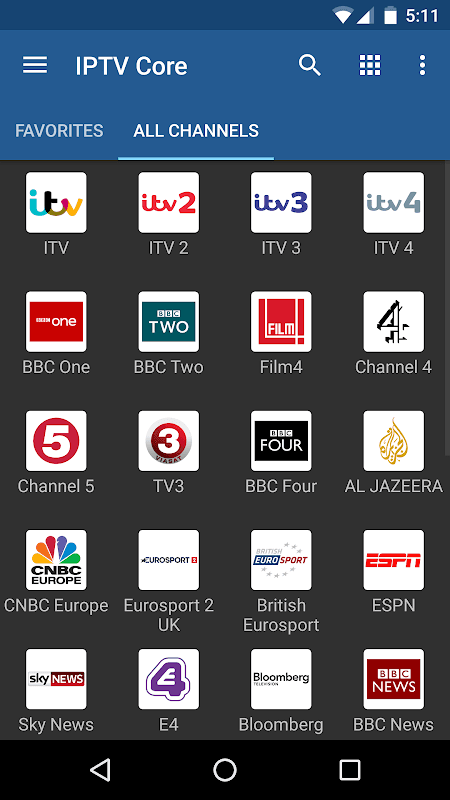 IPTV Core screenshot 1