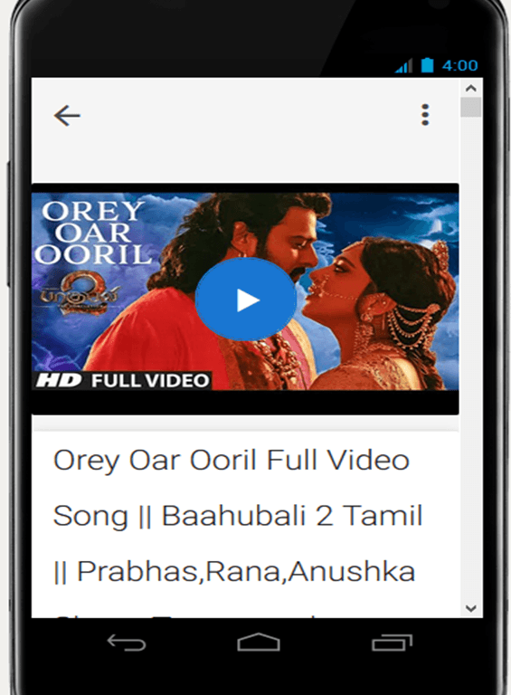 New Tamil Video Songs screenshot 3