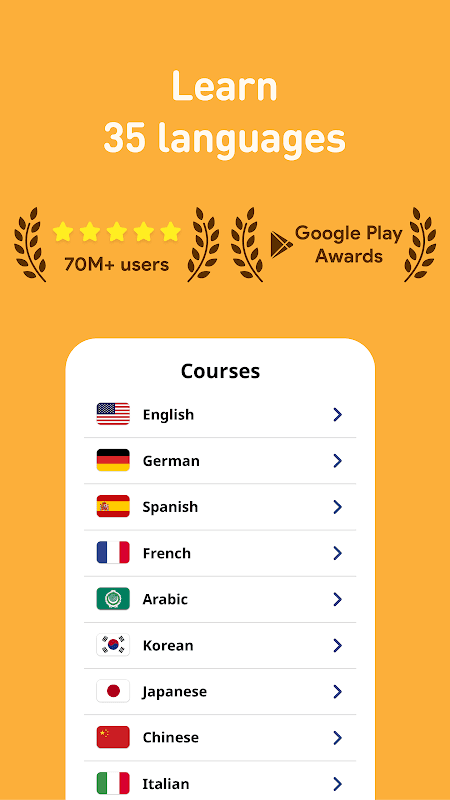 Learn Languages - FunEasyLearn screenshot 1