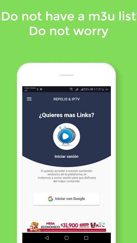 Repelis & IPTV Player Online Gratis screenshot 2