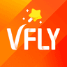 VFly - Video editor, Video maker, Video status app icon