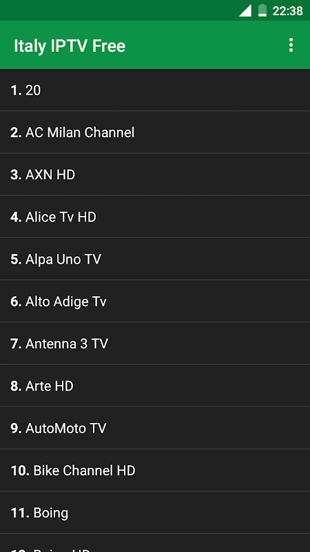 Italy IPTV Free screenshot 2